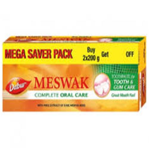 DABUR MESWAK TOOTHPASTE 200g*2